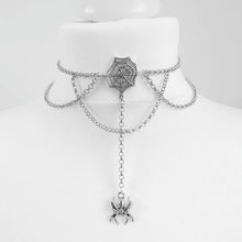 Load image into Gallery viewer, Black Crescent Moon Choker Necklace Gothic Grunge Black Velvet Jewelry Gorgeous Women Pendant Gift Gothic Statement Goth New
