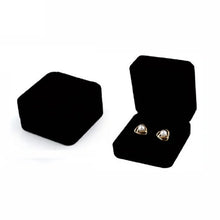 Load image into Gallery viewer, Black Velvet Full Range Jewelry Box Ring Earrings Holder Bracelet Box Pendant Necklace Organizer Jewelry Storage Box Gift Box
