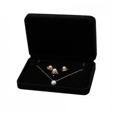 Load image into Gallery viewer, Black Velvet Full Range Jewelry Box Ring Earrings Holder Bracelet Box Pendant Necklace Organizer Jewelry Storage Box Gift Box
