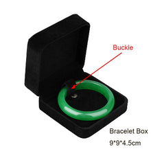 Load image into Gallery viewer, Black Velvet Full Range Jewelry Box Ring Earrings Holder Bracelet Box Pendant Necklace Organizer Jewelry Storage Box Gift Box
