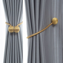 Load image into Gallery viewer, Boho Curtain Geometric Striped Curtains Bedroom Living Room Panel with Tassels Linen Curtains Finished Drape Home Decor
