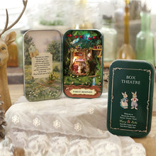 Load image into Gallery viewer, Box Theater DollHouses Wooden Doll House Miniature Home Nostalgic Theme DollHouse Furniture Accessories Toys For Kids
