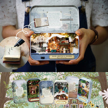 Load image into Gallery viewer, Box Theater DollHouses Wooden Doll House Miniature Home Nostalgic Theme DollHouse Furniture Accessories Toys For Kids
