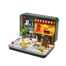 Load image into Gallery viewer, Box Theater Mini Doll House Prefabricated Miniature Diy Dollhouse Kit Furniture Case Toys For Children Birthday Gifts
