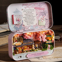 Load image into Gallery viewer, Box Theater Mini Doll House Prefabricated Miniature Diy Dollhouse Kit Furniture Case Toys For Children Birthday Gifts
