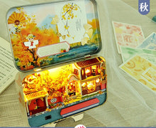 Load image into Gallery viewer, Box Theater Mini Doll House Prefabricated Miniature Diy Dollhouse Kit Furniture Case Toys For Children Birthday Gifts
