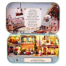 Load image into Gallery viewer, Box Theater Mini Doll House Prefabricated Miniature Diy Dollhouse Kit Furniture Case Toys For Children Birthday Gifts
