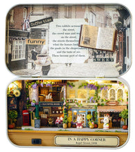 Load image into Gallery viewer, Box Theater Mini Doll House Prefabricated Miniature Diy Dollhouse Kit Furniture Case Toys For Children Birthday Gifts
