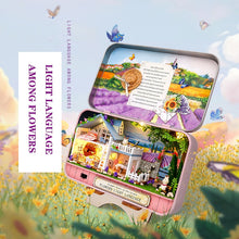 Load image into Gallery viewer, Box Theater Mini Doll House Prefabricated Miniature Diy Dollhouse Kit Furniture Case Toys For Children Birthday Gifts
