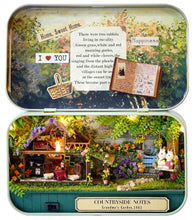 Load image into Gallery viewer, Box Theater Mini Doll House Prefabricated Miniature Diy Dollhouse Kit Furniture Case Toys For Children Birthday Gifts
