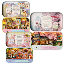 Load image into Gallery viewer, Box Theater Mini Doll House Prefabricated Miniature Diy Dollhouse Kit Furniture Case Toys For Children Birthday Gifts
