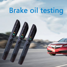 Load image into Gallery viewer, Brake Fluid Tester Pen 5 LED Indicator Display for DOT3/DOT4 eElectronic Pen Brake Fluid Oil Tester Digital Auto Testing Tool
