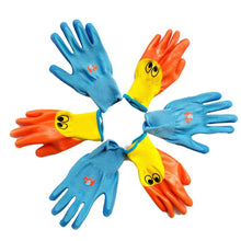 Load image into Gallery viewer, Breathable Children Gardening Gloves Durable Waterproof Toddlers Oil Resistant Non-slip Anti-stab Handwork Protective Gloves
