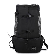 Load image into Gallery viewer, Breathable Large Dog Outdoor Travel Adjustable Backpack For Hiking Cycling Reflective Bag Dogs French Bulldog Pug Carrying Bags
