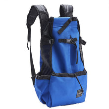 Load image into Gallery viewer, Breathable Large Dog Outdoor Travel Adjustable Backpack For Hiking Cycling Reflective Bag Dogs French Bulldog Pug Carrying Bags
