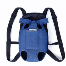 Load image into Gallery viewer, Breathable Large Dog Outdoor Travel Adjustable Backpack For Hiking Cycling Reflective Bag Dogs French Bulldog Pug Carrying Bags
