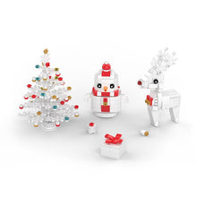 Load image into Gallery viewer, BuildMOC The Medieval Architecture Winter Chapel Building Blocks Christmas Church House Bricks Toys For Children Birthday Gifts
