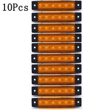 Load image into Gallery viewer, CARCTR 10/30Pcs Truck Trailer Side Marker Indicators light Car Signal Brake Rear Warning Tail Light LED 12/24V truck accessories
