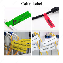 Load image into Gallery viewer, Cable Label Thermal Cable Paper for Niimbot D11 D110 D101 Waterproof Anti-Oil Tear-Resistant  Scratch-Resistant Label Paper
