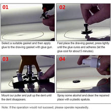 Load image into Gallery viewer, Car Body Sheet Metal Paintless Dent Plastic Puller Kit Auto Hail Pit Removal Repair Tools Hot Multiple Sizes Suction Cup Set
