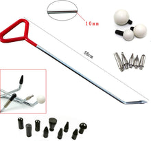 Load image into Gallery viewer, Car Dent Repair Hooks Stainless Steel Push Rods, Car Body Dent Removal Crowbar Kit for car Body dents and Hail Damage Removal
