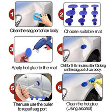 Load image into Gallery viewer, Car Dent Repair Tool Set Auto Body Part Mechanical Sheet Metal Slide Multiple size Suction Cup Puller Kit Automobile Accessories

