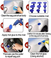 Load image into Gallery viewer, Car Dent Repair Tools Body Paintless Dent Removal Dent Lifter Hand Tool Auto Repair Tool Dent Puller for Cars +10/18/20 Tabs
