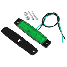 Load image into Gallery viewer, Car External Lights LED 12V/24V 6 SMD LED Auto Car Bus Truck Lorry Side Marker Indicator Light Low Trailer Rear Warning Lamp

