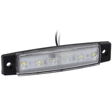 Load image into Gallery viewer, Car External Lights LED 12V/24V 6 SMD LED Auto Car Bus Truck Lorry Side Marker Indicator Light Low Trailer Rear Warning Lamp

