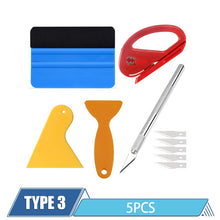 Load image into Gallery viewer, Car Film Wrap Tools Kit Squeegee Set Vinyl Scraper Cutter for Vehicle Window Tint Wrapping Tools Vinyl Spatula Car Accessories
