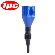 Load image into Gallery viewer, Car Foldable Refueling Funnel Gasoline Refueling Splash-proof Plastic Funnel Car and Motorcycle Refueling Tool Auto Accessories
