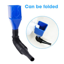 Load image into Gallery viewer, Car Foldable Refueling Funnel Gasoline Refueling Splash-proof Plastic Funnel Car and Motorcycle Refueling Tool Auto Accessories
