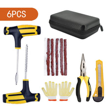 Load image into Gallery viewer, Car Tire Repair Kit Puncture Plug Tools Tyre Puncture Emergency for Tire Strips Stirring Glue Repair Tool Kit Car Accessories
