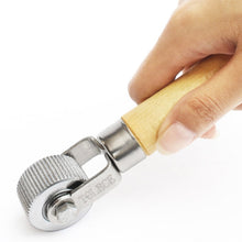 Load image into Gallery viewer, Car Tire Repair Kit Roller Auto Patch Roller Motorcycle Wheel Repair With Wooden Handle Tire Repairing Tool For Cars Accessories
