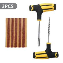 Load image into Gallery viewer, Car Tire Repair Kit Tubeless Tyre Puncture Repair Kit Studding Tool Set Bike Tire Replacement Tool Motorcycle Tire Repair Tool
