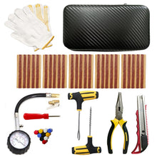 Load image into Gallery viewer, Car Tire Repair Kit Tubeless Tyre Puncture Repair Kit Studding Tool Set Bike Tire Replacement Tool Motorcycle Tire Repair Tool
