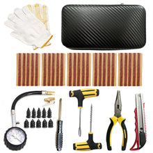 Load image into Gallery viewer, Car Tire Repair Kit Tubeless Tyre Puncture Repair Kit Studding Tool Set Bike Tire Replacement Tool Motorcycle Tire Repair Tool
