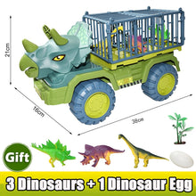 Load image into Gallery viewer, Car Toy Dinosaurs Transport Car Dinosaur Carrier Truck Toy Indominus Rex Jurassic World Dinosaurs Toys Christmas Gifts for Kids
