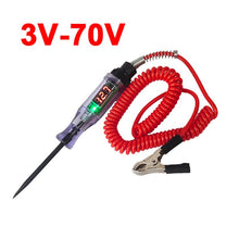 Load image into Gallery viewer, Car Truck Voltage Circuit Tester Digital Display Long Probe Pen Light Bulb Automobile Diagnostic Tools Auto Repair
