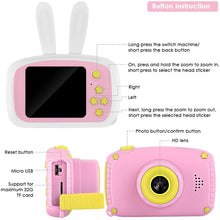 Load image into Gallery viewer, Cartoon Digital Camera Baby Toys Children Creative Educational Toy Photography Training Accessories Birthday Gifts Baby Products
