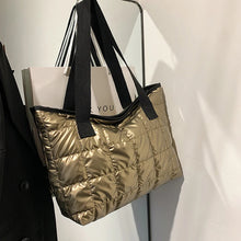 Load image into Gallery viewer, Casual Large Capacity Shoulder Bags For Women Space Cotton Handbag Totes Fashion Winter Daily Use Bag bolsa feminina
