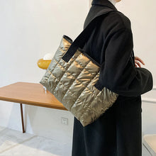 Load image into Gallery viewer, Casual Large Capacity Shoulder Bags For Women Space Cotton Handbag Totes Fashion Winter Daily Use Bag bolsa feminina
