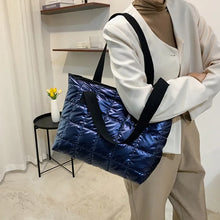 Load image into Gallery viewer, Casual Large Capacity Shoulder Bags For Women Space Cotton Handbag Totes Fashion Winter Daily Use Bag bolsa feminina
