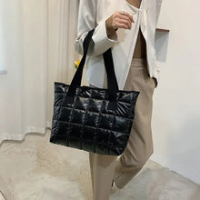 Load image into Gallery viewer, Casual Large Capacity Shoulder Bags For Women Space Cotton Handbag Totes Fashion Winter Daily Use Bag bolsa feminina
