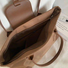 Load image into Gallery viewer, Casual Women Tote Bag Classic Large Capacity Shoulder Bag Nylon 2023 Fashion Lightweight Travel Handbag
