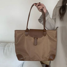 Load image into Gallery viewer, Casual Women Tote Bag Classic Large Capacity Shoulder Bag Nylon 2023 Fashion Lightweight Travel Handbag
