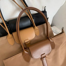 Load image into Gallery viewer, Casual Women Tote Bag Classic Large Capacity Shoulder Bag Nylon 2023 Fashion Lightweight Travel Handbag
