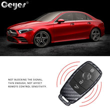 Load image into Gallery viewer, Ceyes Car Styling Auto Protection Key Shell Fob Holder Cover Case For Mercedes Benz Class E200 E260 E300 W213 2018 S Accessories
