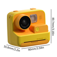 Load image into Gallery viewer, Children Instant Camera Hd 1080p Video Photo Digital Print Cameras Dual Lens Slr Photography Toys Birthday Gift With Print Paper
