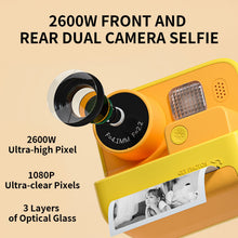 Load image into Gallery viewer, Children Instant Camera Hd 1080p Video Photo Digital Print Cameras Dual Lens Slr Photography Toys Birthday Gift With Print Paper
